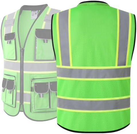 JKSafety Reflective Safety Vest - Image 2