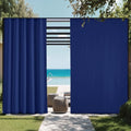 NICETOWN Canvas Rod-Free Outdoor Curtains by NICETOWN