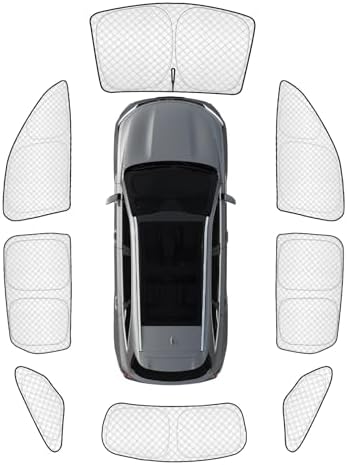 KMF 8pcs Thicken Full Sun Shades by KMF
