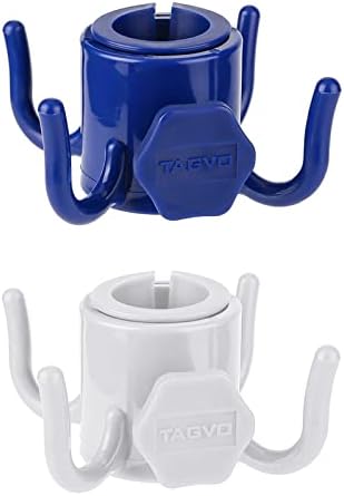TAGVO Beach Umbrella Hanging Hook, 2 Pack Umbrella Hooks Hanger, 4 Prongs Beach by TAGVO