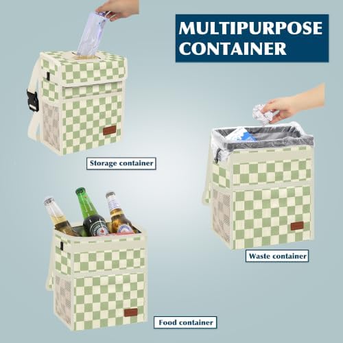 Femuar Leak Proof Car Trash Can - Image 3