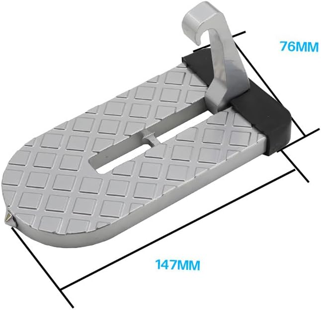 Car Door Step for Easy Roof Access -Multi-Foldable Aluminum Alloy Car Step Hook - Image 2