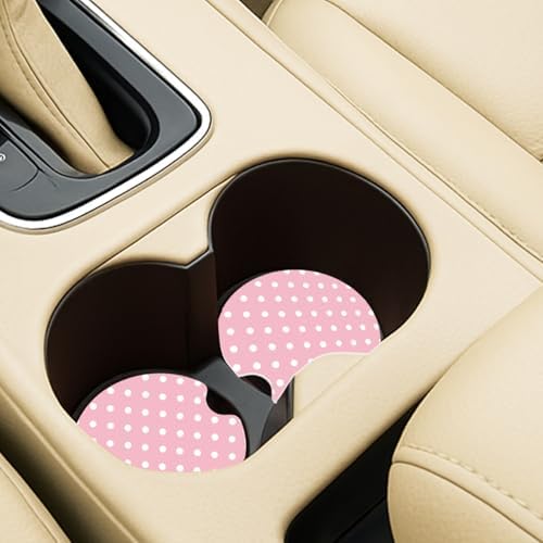 Ceramic Car Coasters – Absorbent Car Cup Holder Coaster Set - Image 5