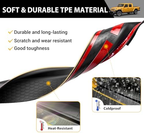 Door Sill Guards Kit for 2018-2026 Jeep Wrangler JL Unlimited - Image 5