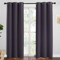 NICETOWN Greyish Purple Blackout Curtains, 2 Panels by NICETOWN