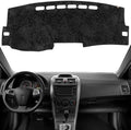 Dashboard Cover Dash Mat Fit for to-yota Corolla 2013-2009, Car Dash Board Mat by KEYOOG