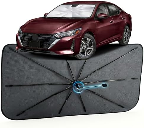 Car Windshield Sun Shade Umbrella by MakeLifeBetter