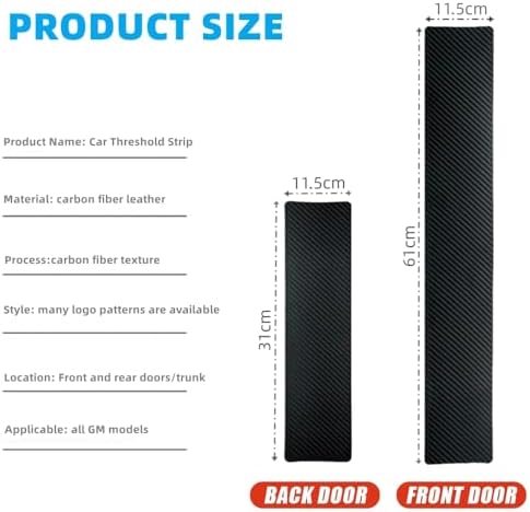 Car Door Sill Protectors Compatible - Image 5