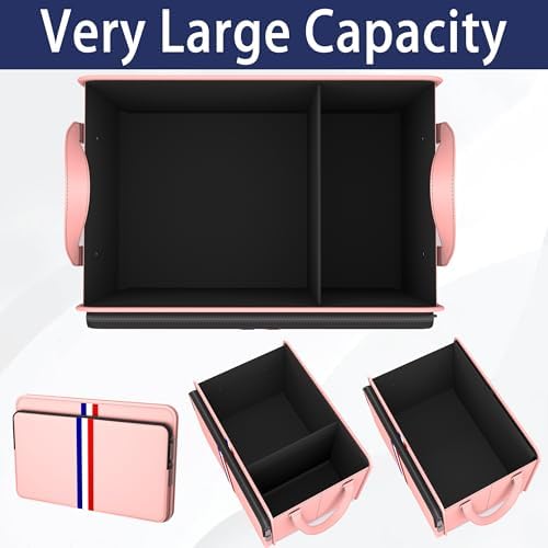 Homeve Trunk Organizer for Car, Waterproof Collapsible 3 Compartments Car - Image 4
