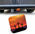 Trailer Hitch Receiver Covers Christian Cross Hitch Cover Protector, Jesus by Beabes