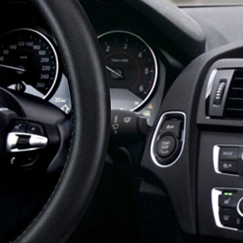 Haokay Heavy Duty Pure Cowhide Steering Wheel Cover - Image 3