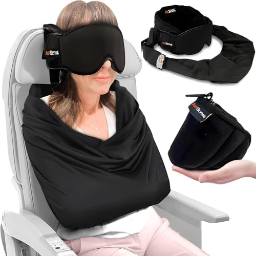 2 Pack 3-in-1 Airplane Sleep Support System - Image 2