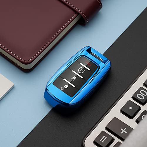 Compatible with Dodge Ram Key Fob Cover 1500 2500 3500 Blue Car Accessories - Image 5