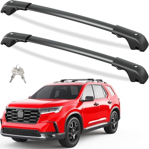 Lockable 300lbs Lockable Roof Rack Cross Bars by Tuyoung