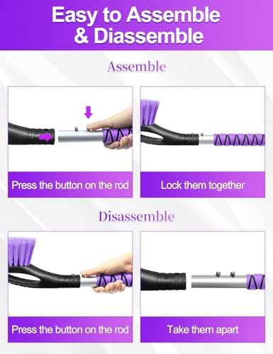 HEEYA 27 Inch Snow Brush and Ice Scraper - Image 6