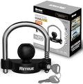 RETRUE Universal Trailer Coupler Lock, Heavy-Duty Hitch Ball Lock by RETRUE-YourReliablePartner