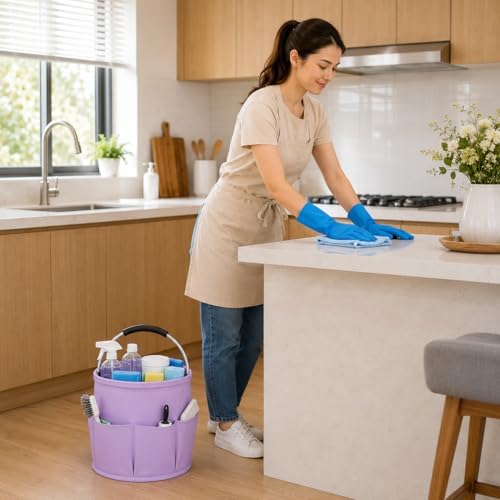 17L Portable Cleaning Caddy - Image 5