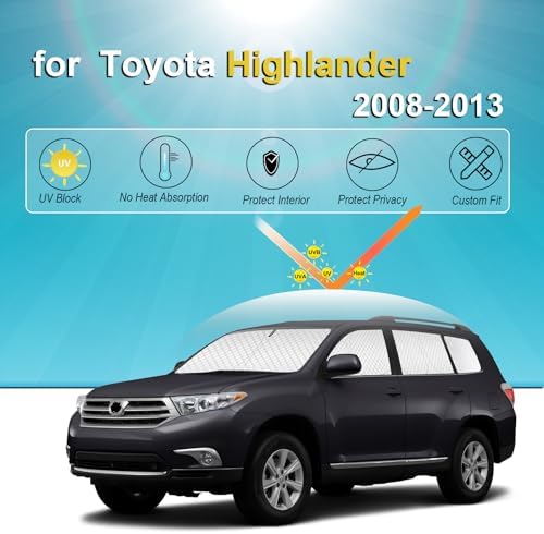 KMF 8pcs Thicken Car Sun Shades - Image 4