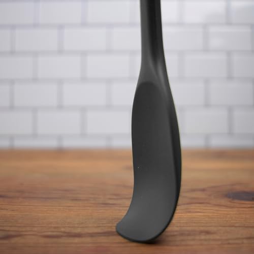 RSVP International Ela’s Favorite Silicone Spatula Spoon, Scrape Sauces - Image 2