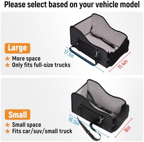 TKYZ Center Console Dog Car Seat - Image 4