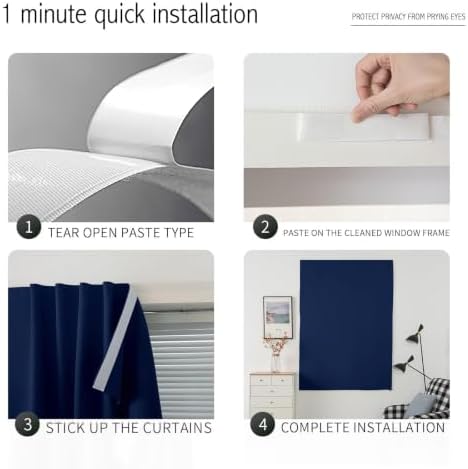 Instant Blackout Window Curtain - Image 3
