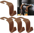 4PCS Car Seat Headrest Hooks, Car Purse Hook, Seat Back Organizer Storage by Unknown