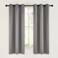 NICETOWN Chrome Gray Room Darkening Curtains by NICETOWN