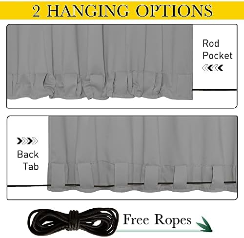 NICETOWN Windproof Outdoor Curtains - Image 4
