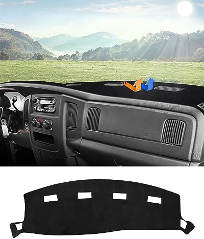 Autorder Dashboard Cover Mat for 2002-2005 Dodge Ram 1500 & 2003-2005 2500/3500 by Autorder