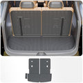 Trunk Mat with Backrest Mat for 2017-2023 GMC Acadia 6&7 Seats by Thinzyou