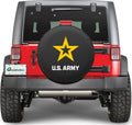 Quadratec Spare Tire Cover, U.S. Army Licensed Logo by Quadratec