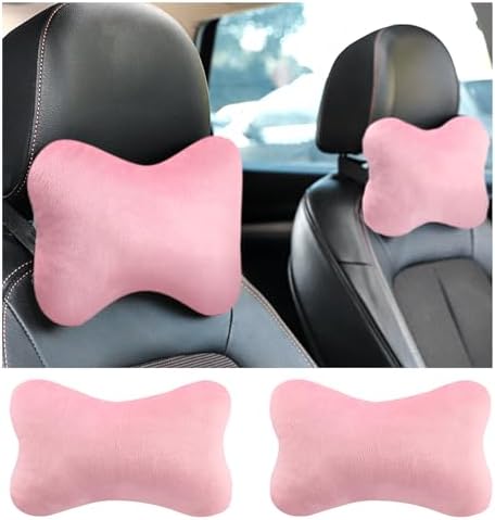 2PCS Car Headrest Pillow, Soft & Comfortable Car Neck Pillow by Unknown