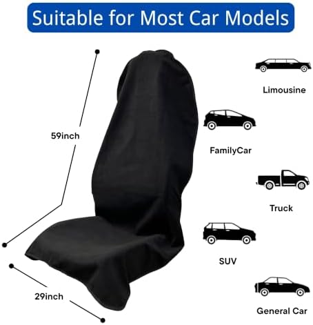 Waterproof Car Seat Cover for Front Seats, Protector for Cars SUVs Trucks - Image 6