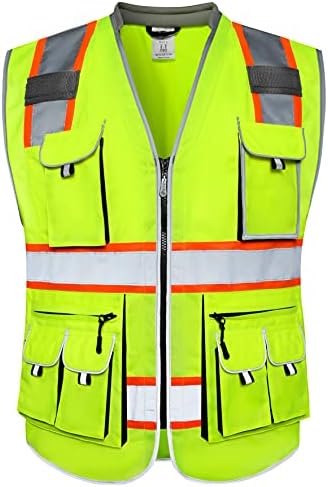JKSafety Reflective Safety Vest by JKSafety
