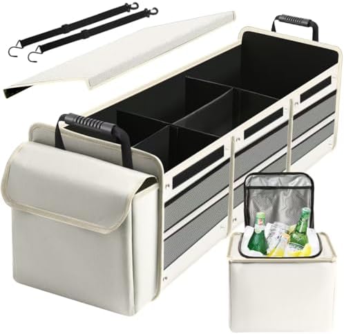 Car Trunk Organizer, Sturdy Storage by AOPHY