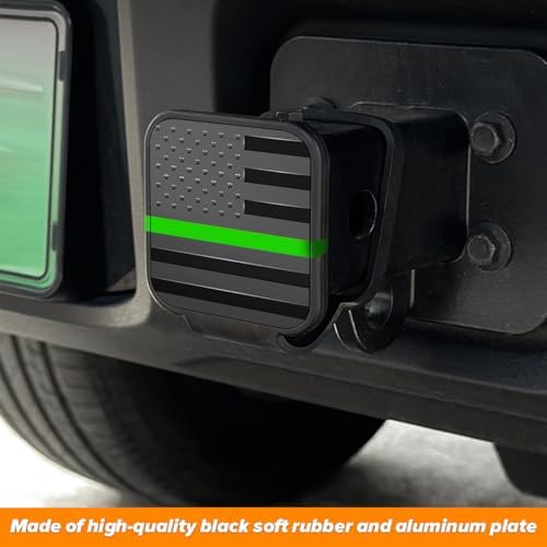 Osilly 2 Inch TPU American Flag Trailer Hitch Cover - Image 4