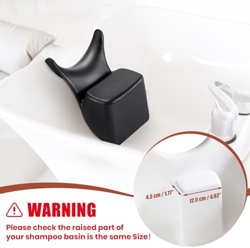 Shampoo Bowl Neck Rest, Rubber Hair Sink Neck Support Pad - Image 3
