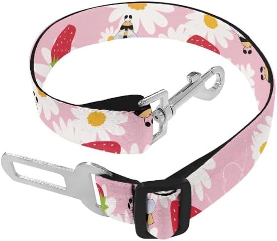 Adjustable Dog Car Seat Belt: 22.2-38.2 Inch Travel Safety Dog Car Harness - Image 2
