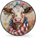 Highland Cow Spare Tire Cover Dust-Proof Wheel Protector by Unknown