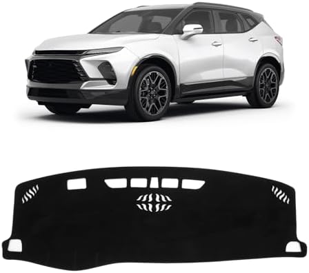KUST Black Dash Cover for Chevy Chevrolet Blazer 2019-2024 2025 2026 Polyester by KUST