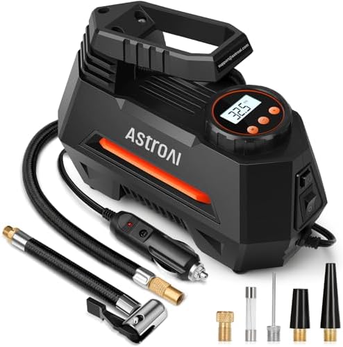 AstroAI H2 Pro Tire Inflator Portable Air Compressor Fully Upgraded Cordless by AstroAI