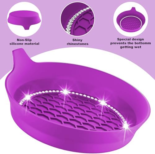 2 PCS Car Cup Coasters, Bling Cup Holder Coaster - Image 4