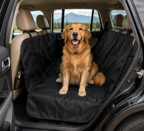 Waterproof Dog Car Seat Cover for Back Seat - Image 6
