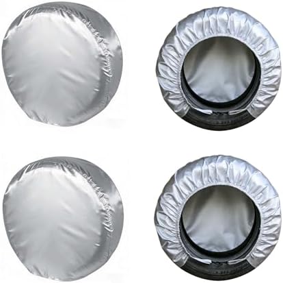 4-Pack RV Tire Covers, Waterproof & UV Resistant Wheel Covers by Unknown