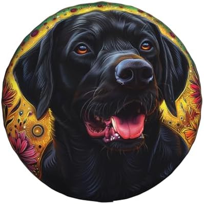 Funny Dog Spare Tire Cover Wheel Protectors - Image 2