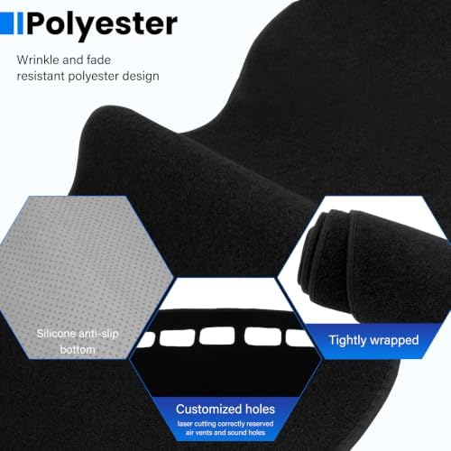 Dash Cover Mat Compatible with Toyota Corolla 2014 2015 2016 2017 2018 - Image 6