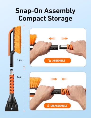 AstroAI Snow Brush and Ice Scrapers - Image 6