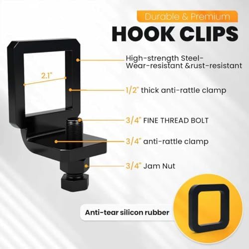 2-Inch Anti-Rattle Trailer Hitch Clamp - Image 2
