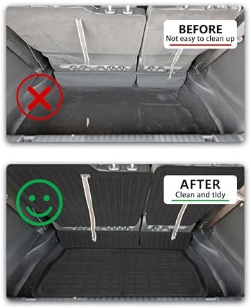 Cargo Liner Compatible with 2017-2026 Chrysler Pacifica Trunk Mat Cargo Mat - Image 3