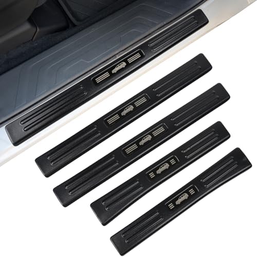 4PCS Door Sill Protector Compatible by Hugeek
